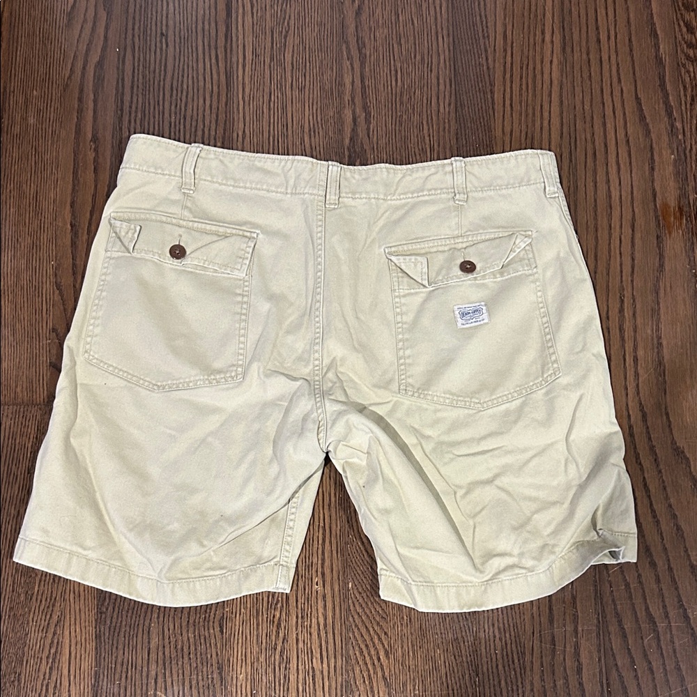Denim & Supply Ralph Lauren Men’s Cargo Shorts in Light Khaki Vtg shorts 36 - Picture 4 of 4